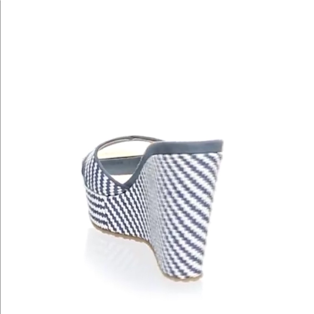 New Jimmy Choo Perfume Woven Wedge Sandals - Picture 7 of 8